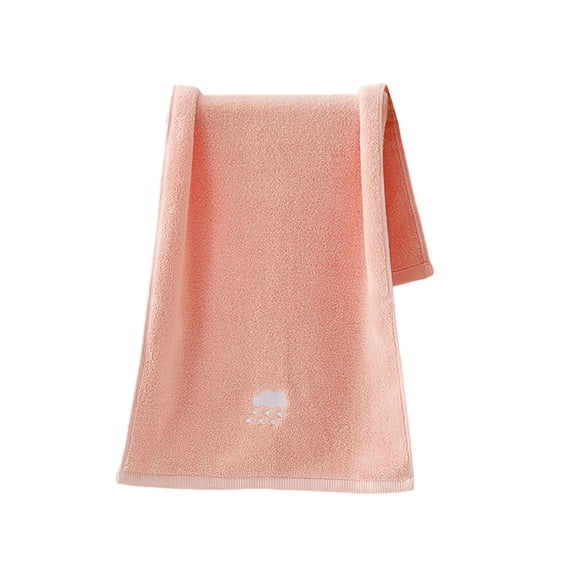 Kyusrd Small Hand Towels for Bathroom,Cotton Soft Absorbent Decorative Hand Towel for Face Spa Bath Gym Kitchen,Pink,20x50cm