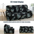 thumbnail image 3 of PiccoCasa Couch Covers Chair Covers Sofa Cover Stretch Sofa Slipcover Pattern 3 Sofa-3 Seater 76"-90", 3 of 6