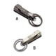 thumbnail image 5 of Llavero liso de lujo electrochapado llavero anticorrosión a prueba de robos elástico resistente al desgaste accesorio de soporte para teléfono Almacenamiento y organización del hogar Plata 2 Kearding HA074126-02B, 5 of 6