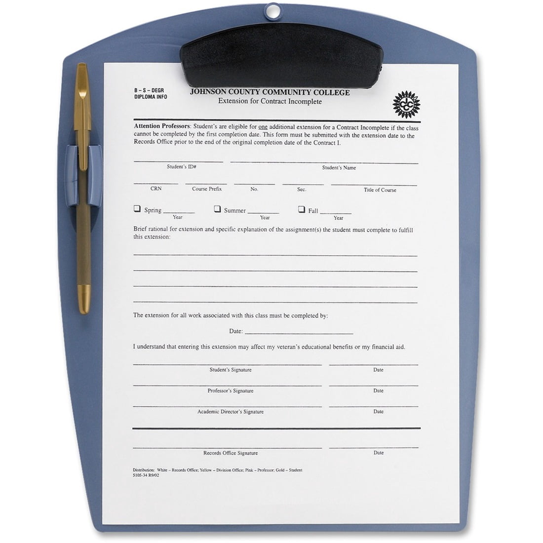 Storex Plastic Letter Clipboard, Portable Writing Surface with Pencil Holder, Blue, 12-Pack