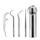 thumbnail image 1 of Juego de Palillos de Dientes Reutilizables Portátiles de Acero Inoxidable Wdftyju para Viajar y Acampar, 1 of 8