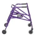 thumbnail image 4 of Inspirado en el andador posterior ligero Drive Nimbo 2G con asiento, morado mago, mediano, 4 of 5