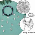 thumbnail image 4 of 96Pcs 12 Styles Tibetan Style Alloy Pendants 12 Chinese Zodiac Signs Charms Animal Theme Metal Pendants for Necklace Earring Bracelets Jewelry Making Hole: 1.6~2mm, 4 of 6