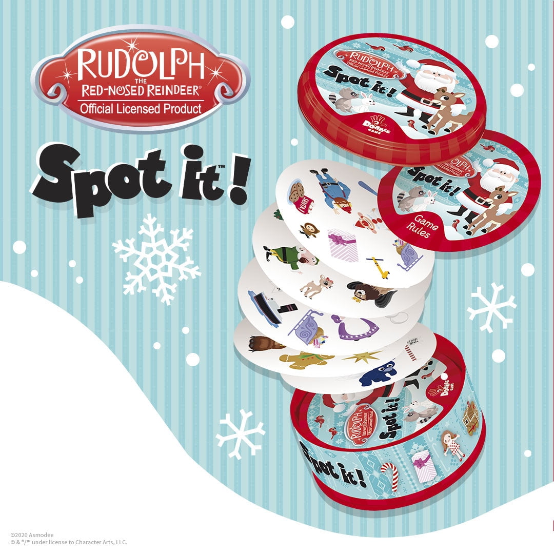 Rudolph the red-nosed Reindeer® Spot it™!, by USAopoly
