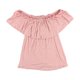 thumbnail image 2 of Ultra Flirt Blusa con parte superior de kimono Convertible Ultra Flirt Kimono Top Rosa Grande, 2 of 2