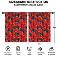 thumbnail image 2 of Blackout Kids Curtains,Black Controllers Games Icons Red Pattern Childrens Insulated Curtains Set Of 2,Bedroom Essentials,Toddler Room Decor 42"x54", 2 of 5