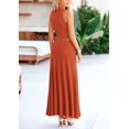 thumbnail image 2 of Conjunto de Falda Larga PRETTYGARDEN Rojo Ladrillo Talla XS, 2 of 7