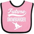 thumbnail image 3 of Inktastic Future Snowboarder Boys Snowboarding Boys Baby Bib, 3 of 4