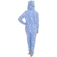 thumbnail image 4 of Angelina Adults' Fleece Novelty One-Piece Hooded Pajamas (1-Pack), 4 of 4