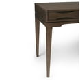 thumbnail image 4 of Harper 60 inch Wide Solid Wood Mid Century Modern Desk in Walnut Brown, 4 of 11