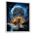 thumbnail image 2 of Designart "The Ark of Judaism" Religion & Spirituality Floater Framed Wall Decor, 2 of 7