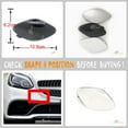 thumbnail image 5 of Trimla Front Tow Cover for 16-18 Mercedes-Benz SLC SLK Roadster W172 R172 Fit 200 250 280 300 350 55 2016 2017 2018 bumper towing Hook Eye Cap A1728853223, 5 of 5