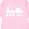 thumbnail image 4 of Inktastic New Orleans Skyline Grunge Boys or Girls Long Sleeve Toddler T-Shirt, 4 of 5
