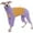 Purple, variant on HQREA Italian Greyhound Dog Onesie Clothes Fleece Turtleneck Sweater Winter Coats for Whippets Dog