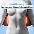 thumbnail image 4 of OITY 3-In-1 Electric Lumbar Support Pillow with Heat Vibration, Upgraded Back Massager for Lower Back Pain Relief, Rechargeable Traction for Sciatica And Spine Support, 4 of 8