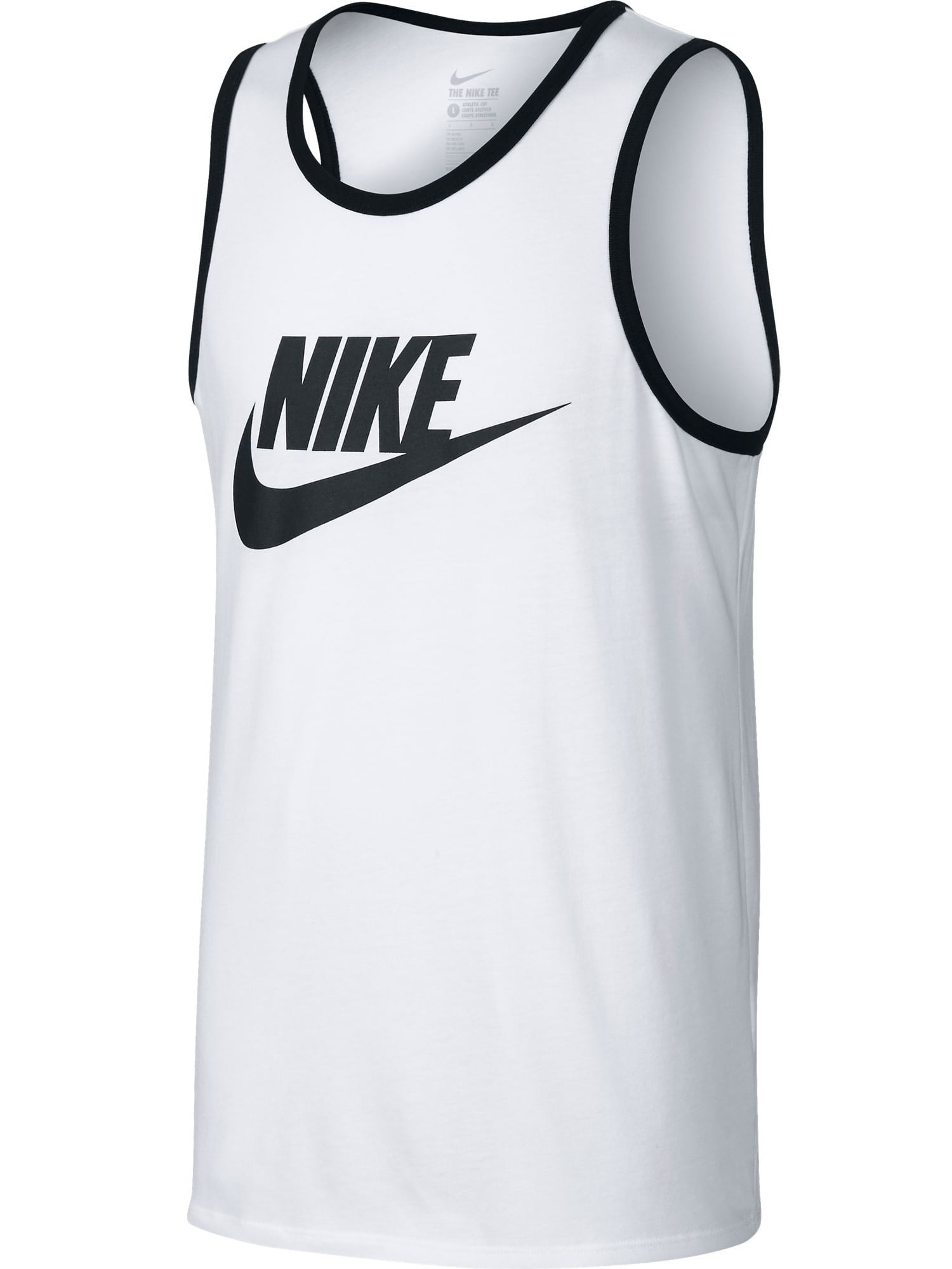 white nike tank top mens