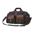 thumbnail image 1 of Bolsa de viaje Con compartimento para zapatos Salvador Bolsa de lona para hombres Negro 51 cm x 22 cm x 29 cm, 1 of 10