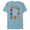 Ocean Blue, variant on Marvel Avengers Christmas Gingerbread Wishing Sweet Holiday - Short Sleeve Blended T-Shirt for Adults - Customized-Yellow