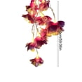 thumbnail image 3 of Doghiosgha Artificial Flower String Lights, Battery Operated, LED Floral Fairy Lights for Window Curtain Bedroom Party Home Wall Decor, 59 Inch, Purple, 3 of 6