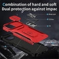 thumbnail image 3 of Compatible For iPhone 11 Pro Case PC+TPU Phone Cover Sliding Camshield Holder, 3 of 5