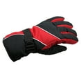 thumbnail image 4 of Men's Water Resistant Windproof Warm Adjustable Winter Sportswear Snowboard Ski Gloves Red, 4 of 5