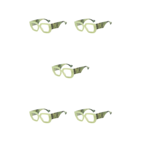 Qarigey Gafas de lectura Marco grande Gafas de lectura Suministros de oficina Prescripción Diseño cuadrado grande Aleación Hipermetropía de Type2 NO2