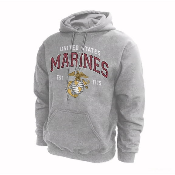 U.S. Marines USMC Licensed Vintage Emblem Hoodie