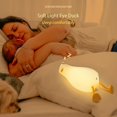 thumbnail image 2 of Luz de noche de pato acostado, lámpara de pato LED, lindo pato de luz, luz de noche de guardería regulable de silicona como se muestra, como se muestra, 2 of 5