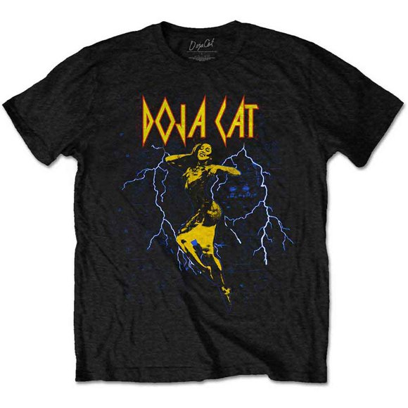 Doja Cat T-Shirt Unisexe Planète Éclair Elle