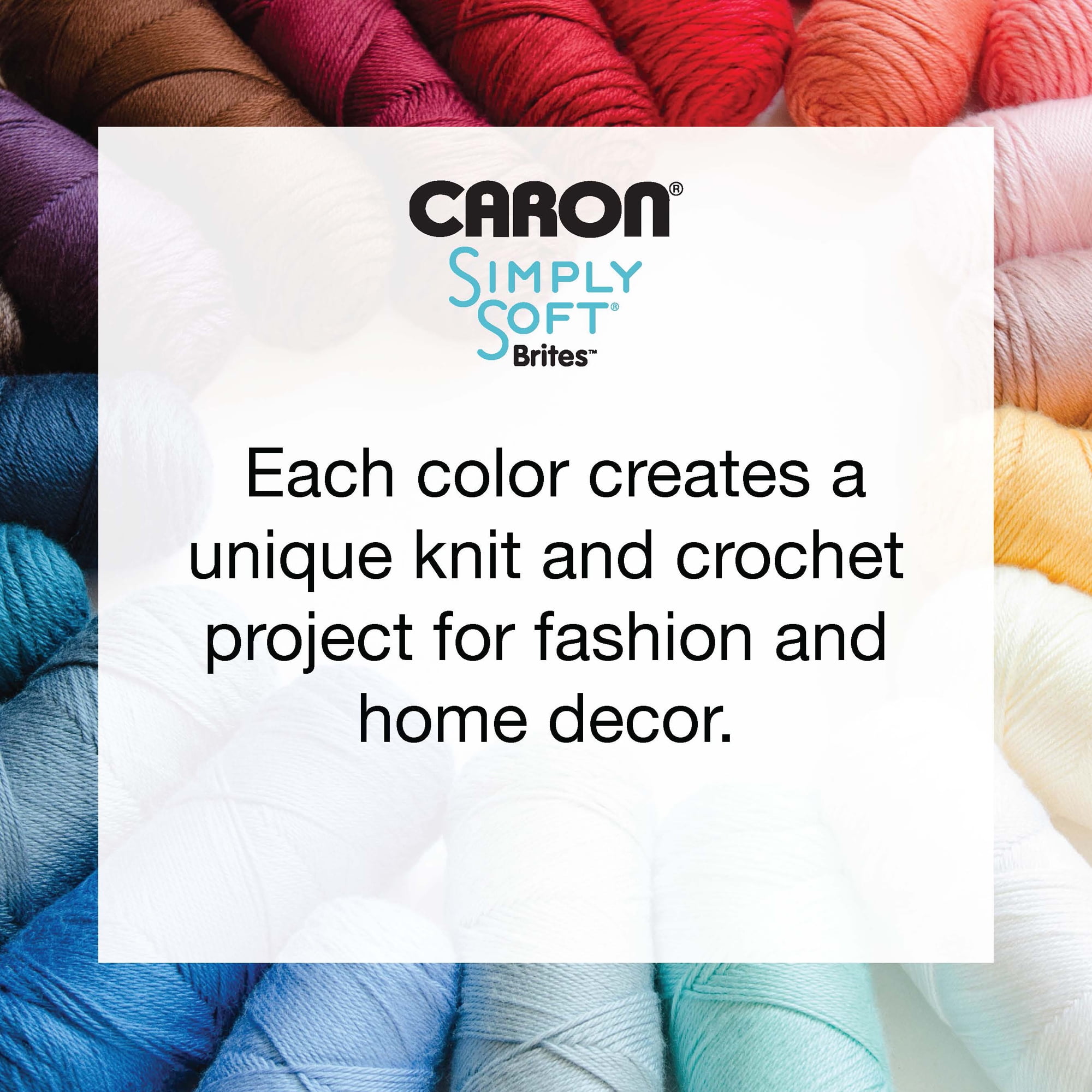 Caron® Simply Soft® Brites #4 Medium Acrylic Yarn, Grape 6oz/170g, 315 Yards (12 Pack)