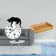 thumbnail image 2 of Reloj colgante silencioso con forma de gato y cesta de frutas tejida, con mecanismo silencioso para sala de estar, comedor, , escuela, es, 2 of 8
