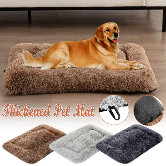 VBODN Cat Beds for Indoor Cats Clearance,Extra Large Dog Bed,Dog Bed Mat Soft Pet Blankets Sleep Pad For Cats Winter Warm Plush Mats Pad Washable Kennel Bed For Small Dogs,for Dogs & Cats
