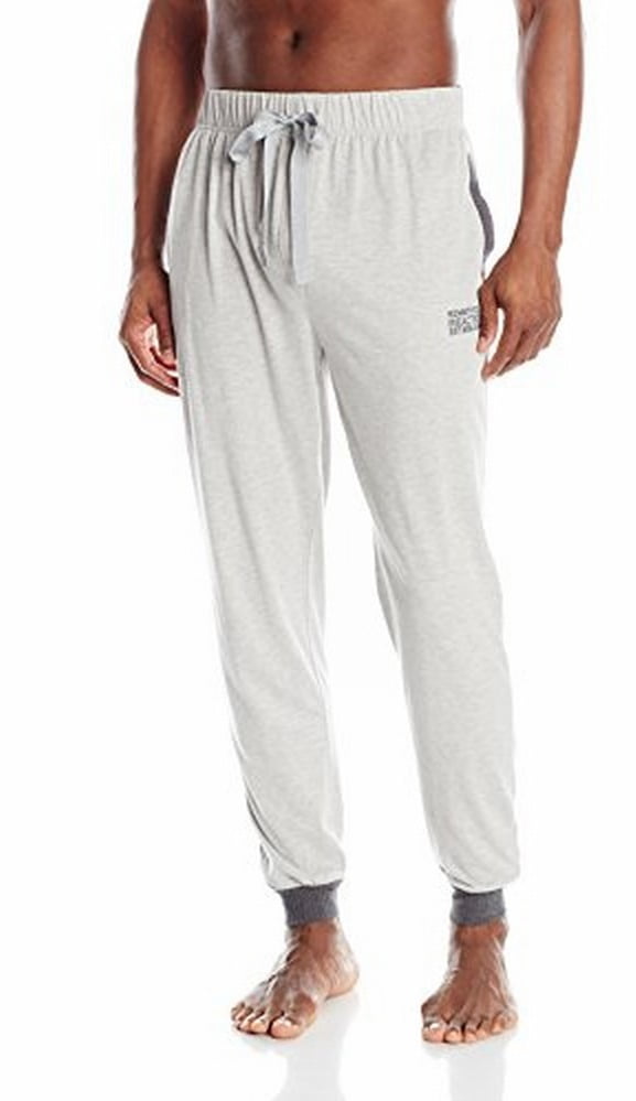 Kenneth Cole Reaction - Kenneth Cole Reaction NEW Gray Heather Mens Size Large L Jogger Pants