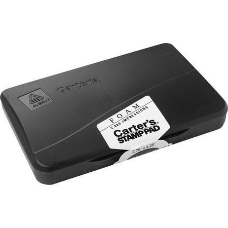 Psa Black Stamps - Carter\'s Foam Stamp Pad, 4 1/4 x 2 3/4, Black