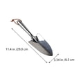 thumbnail image 2 of HLONK Pelle en Acier Inoxydable Petite Pelle à Main Outils de Jardin, 2 of 6