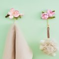 thumbnail image 4 of Dream Lifestyle Creative Flower Resin Wall Hooks, Wall Mounted Art Flower Hand-painted Hook for Hanging Coat Hat Key Towel, Home Decoration for Entryroom Hallway, 4 of 8