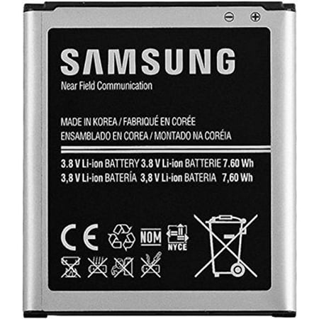 Samsung Galaxy S3 S III Mini Original OEM Battery SM-G730A, SM-G730V - Non-Retail Packaging - Black (Discontinued by (Best Cell Phone Battery Manufacturers)