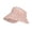 Pink, variant on 2026 New Sun Hats for Women Wide Brim Roll-Up Beach Ponytail Hat Packable Foldable Travel Straw Visor (Pink)