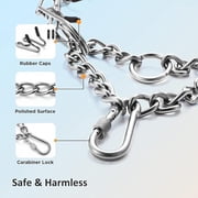 PATPET No-Pull Head Collar with Stainless Steel Carabiner for Large Dogs