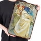 thumbnail image 2 of Placa Metal Vintage Pintura Hierro Rectangular Belleza Clásica 30x40cm, 2 of 9