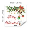thumbnail image 2 of XWSHYW Pegatinas de Pared Guirnalda de Cinta con Bolas Colgantes Navideñas, Pegatinas Decorativas para El Baño, Pegatinas de Pared para Decoración Del Baño, 2 of 6
