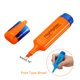 thumbnail image 4 of Uxcell Marcador Resaltador a Base de Agua Punta Ancha Naranja 4 Paquete, 4 of 6