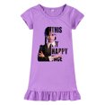 thumbnail image 1 of Wednesday Addams Robe de Fille Wednesday Addams Pyjama Manches Courtes en Soie Glacée - Fanceye, 1 of 4