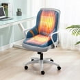 thumbnail image 1 of Winter Heating Integrated Seat Cushion Office Chair Quick Heating Cushion Waist Protection Lumbar Cushion Cozy Seat Cushion Pressure Relief Cushion for Office Chair Computer Desk Home Study Indoor, 1 of 6