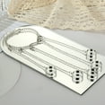 thumbnail image 4 of ZZwxWA 50% Off Clear Chain Combination Punk Open Conjoined Finger Couple, 4 of 5