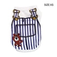 thumbnail image 3 of Methold Ropa para cachorros Camisetas para perros Estilo simple Sudadera para cachorros Camisa para mascotas Ropa para mascotas Patrón de oso azul XS Methold PT003731-07B, 3 of 6