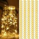 thumbnail image 1 of Fairy Lights ZGWJ, 100 unidades, funciona con pilas, 2 m, 20 LED, blanco cálido, 1 of 6