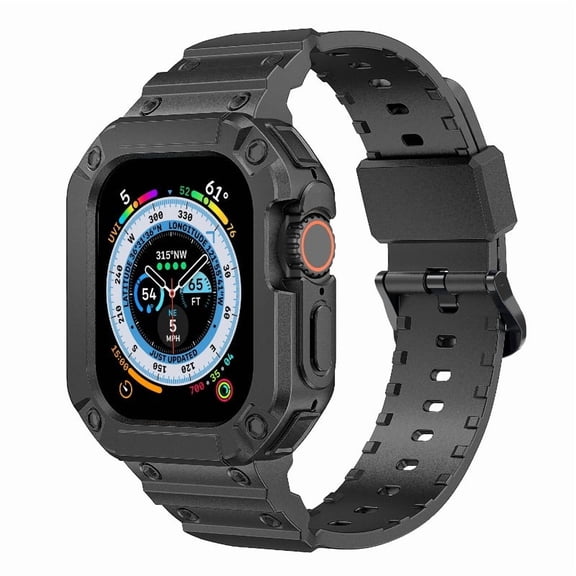 For Apple Watch 49mm iWatch Series Ultra Strap Sport Replacement Wristband bracelet Protective Bumper iwatch case cover 49mm