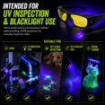 thumbnail image 2 of Gafas de seguridad Dubofu UV400 con lente amarilla ANSI Z87.1, 2 of 8