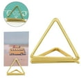 thumbnail image 1 of Mohdy Gold Sticky Notes,Creative Cute 2 Layer 3D Card Holder Love Seat Holder Metal Vertical Desktop Message Note Holder，Triangular Business Card Holder,Material:Iron, 1 of 9